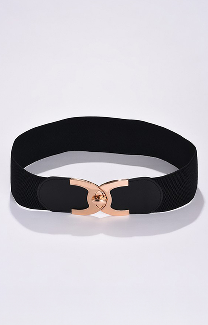 Haute Sauce By Campus Sutra Black Solid Single Clothing Accessory