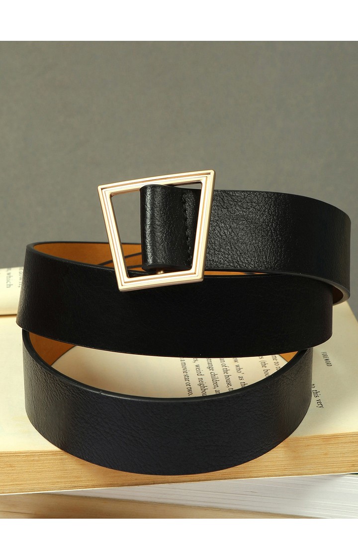 Haute Sauce By Campus Sutra Black Solid Single Clothing Accessory