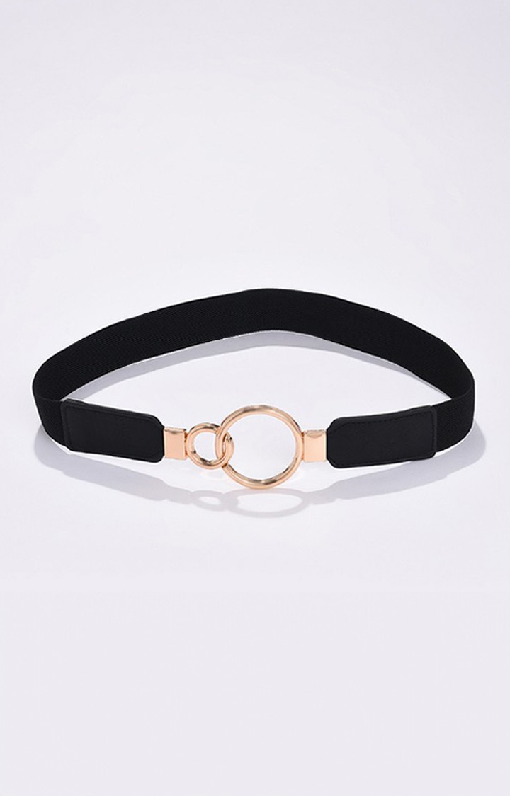 Haute Sauce By Campus Sutra Black Solid Single Clothing Accessory
