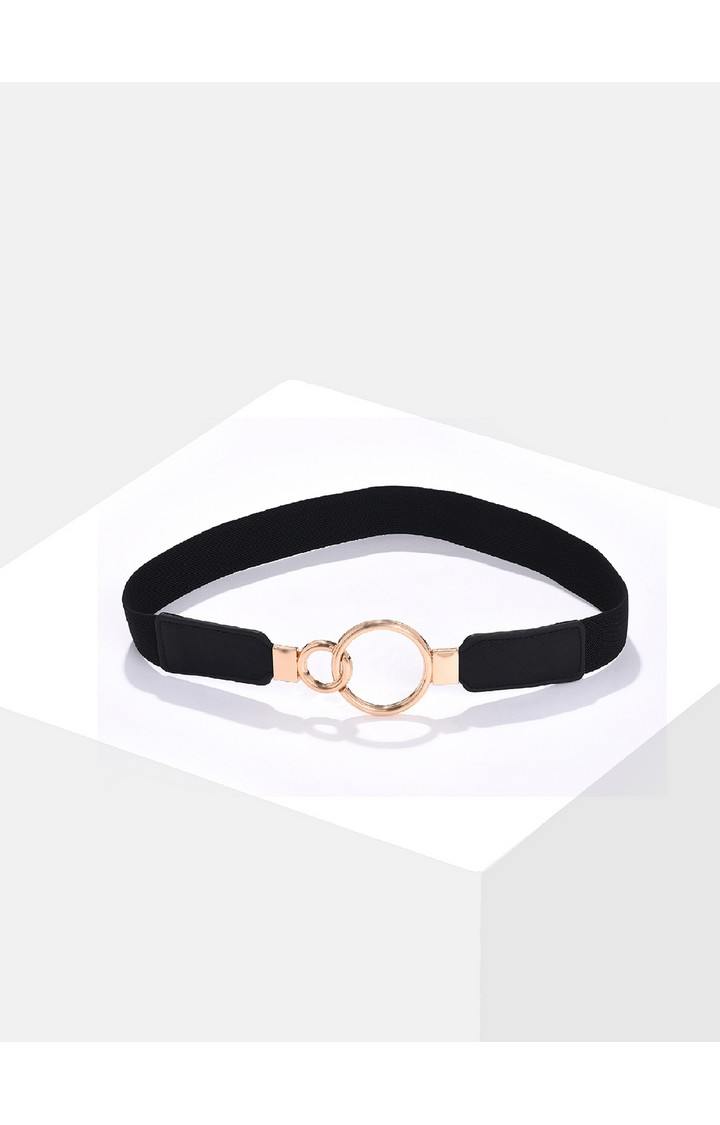 Haute Sauce By Campus Sutra Black Solid Single Clothing Accessory