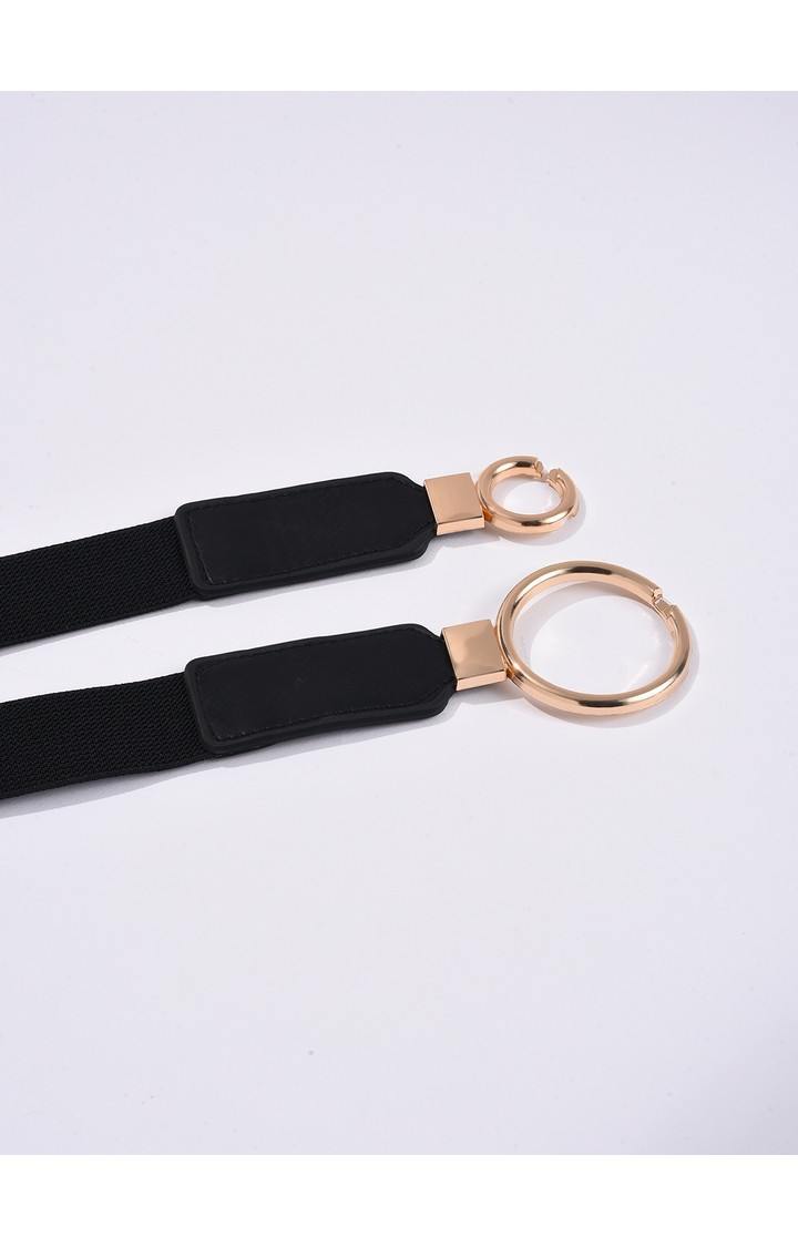 Haute Sauce By Campus Sutra Black Solid Single Clothing Accessory