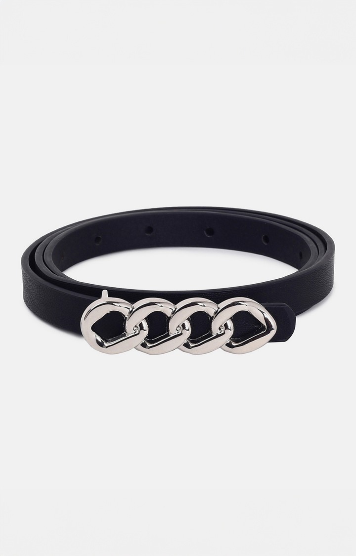 Haute Sauce By Campus Sutra Black Solid Single Clothing Accessory