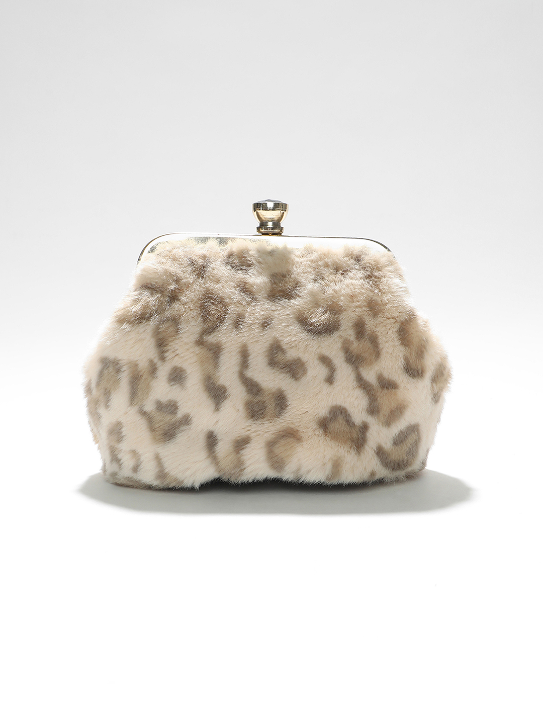 Haute Sauce By Campus Sutra Cream Canvas Clutch Bags