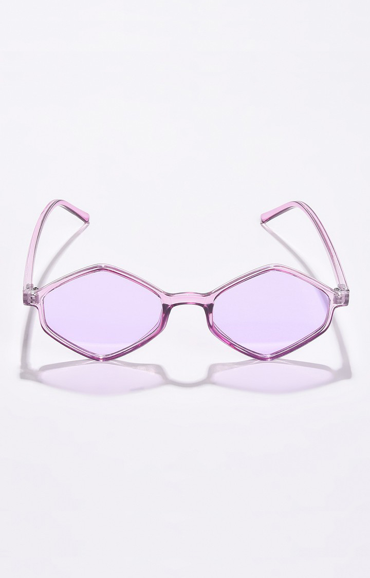 Haute Sauce By Campus Sutra Women Purple Lens & Purple Other Sunglasses