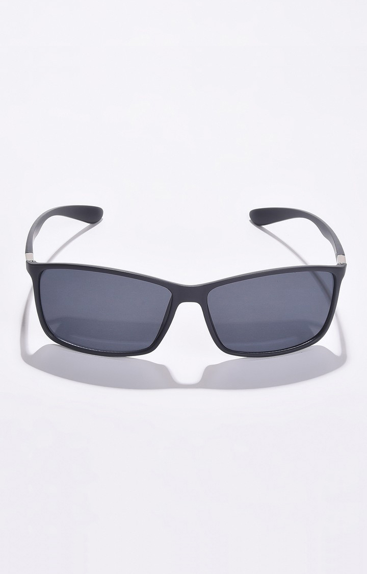 Haute Sauce By Campus Sutra Unisex Black Lens & Black Butterfly Sunglasses With Uv Protected Lens
