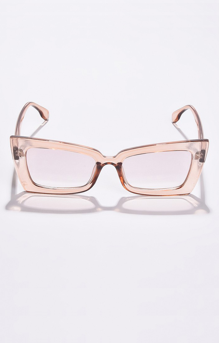Haute Sauce By Campus Sutra Women Pink Lens & Pink Butterfly Sunglasses