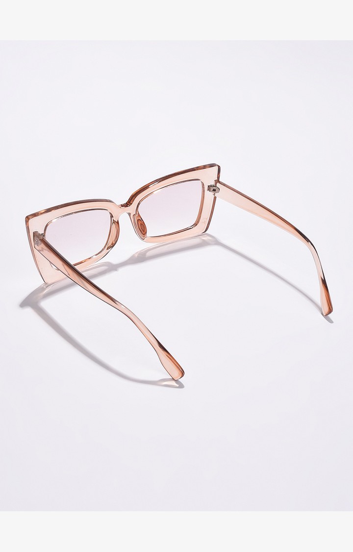 Haute Sauce By Campus Sutra Women Pink Lens & Pink Butterfly Sunglasses