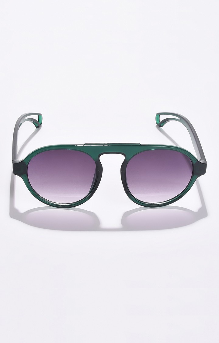 Haute Sauce By Campus Sutra Unisex Black Lens & Black Wayfarer Sunglasses With Uv Protected Lens