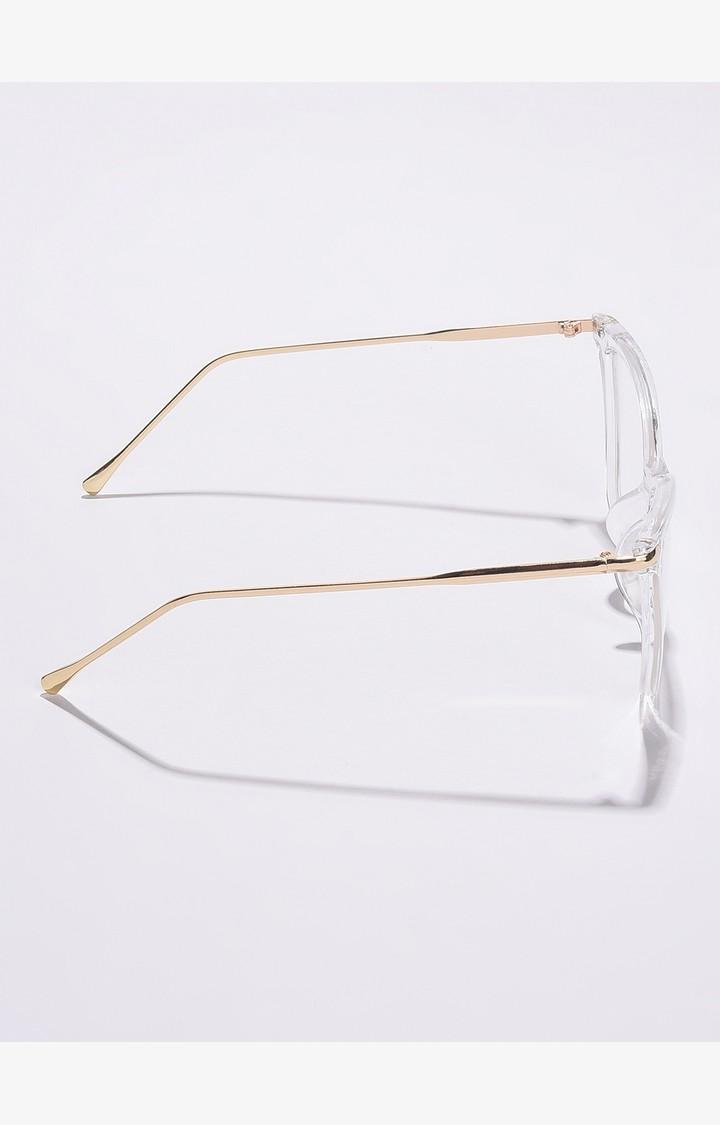 Haute Sauce By Campus Sutra Women Clear Lens & White Cateye Sunglasses