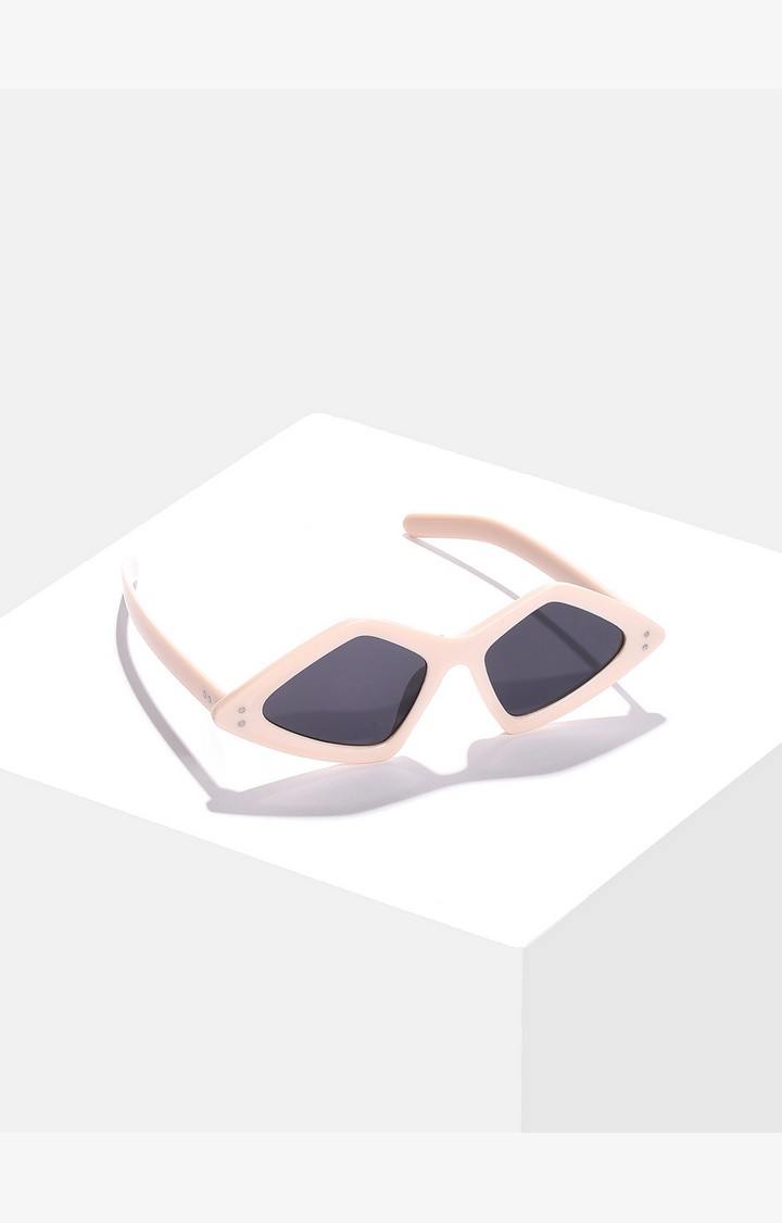 Haute Sauce By Campus Sutra Women Black Lens & Brown Other Sunglasses With Polarised Lens