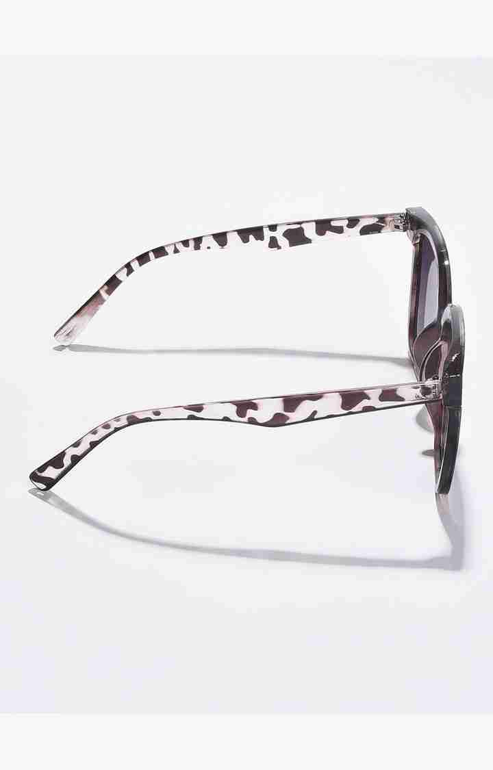 Haute Sauce By Campus Sutra Women Black Lens & Black Butterfly Sunglasses With Uv Protected Lens