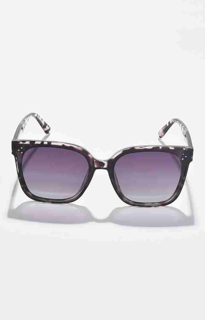 Haute Sauce By Campus Sutra Women Black Lens & Black Butterfly Sunglasses With Uv Protected Lens