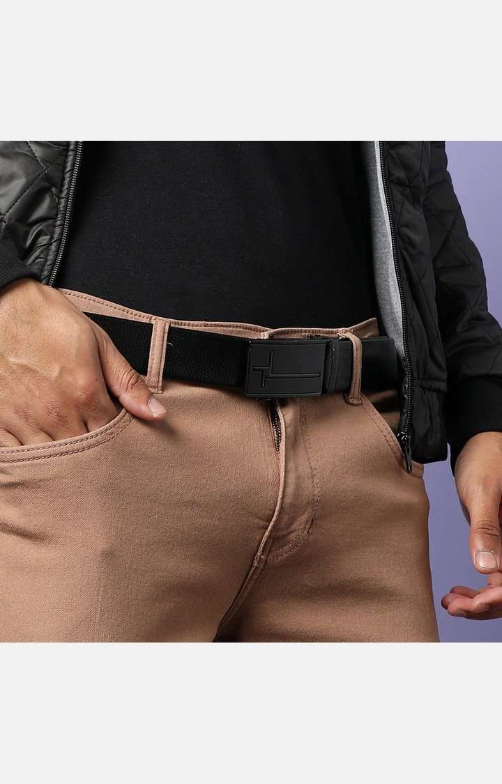 French Accent Black Solid Single Clothing Accessory