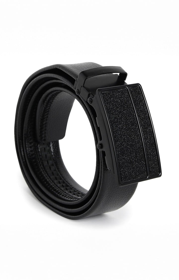 French Accent Black Textured Single Clothing Accessory