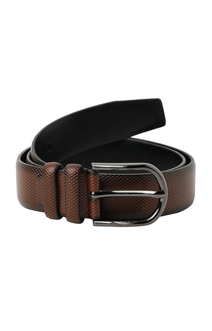 French Accent Brown Textured Single Clothing Accessory