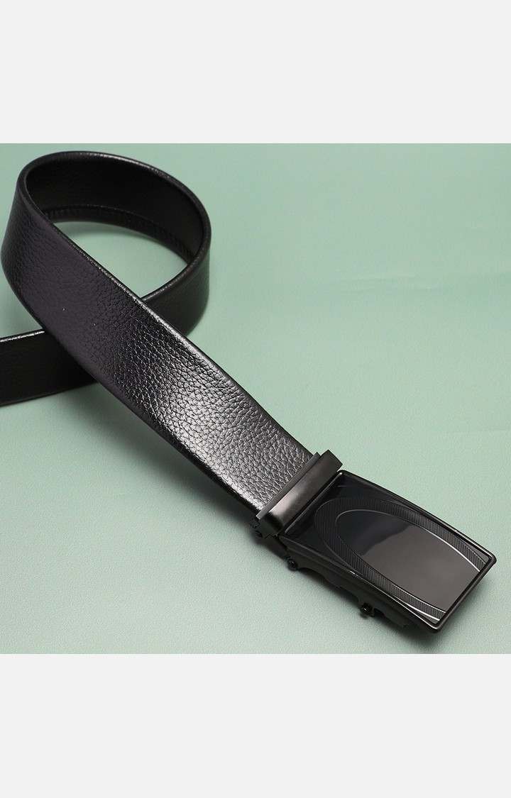 French Accent Black Textured Single Clothing Accessory