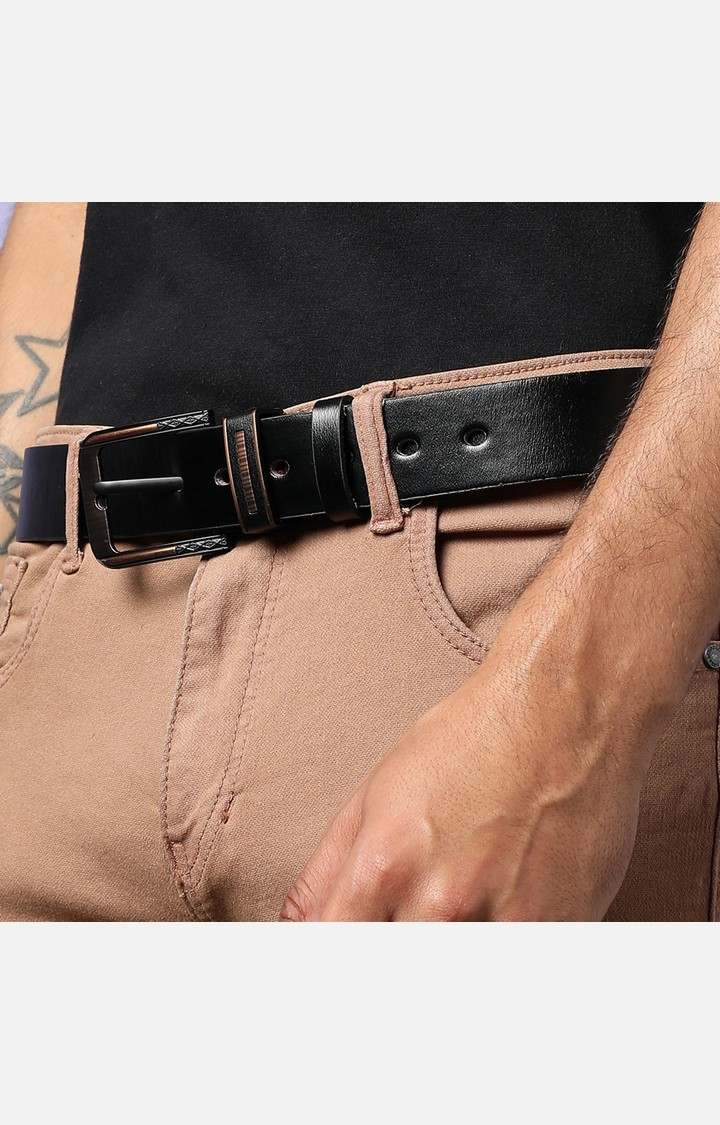 French Accent Black Solid Single Clothing Accessory