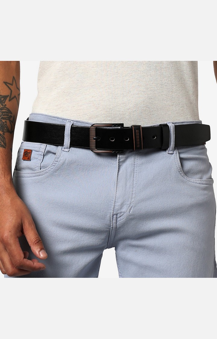 French Accent Black Solid Single Clothing Accessory