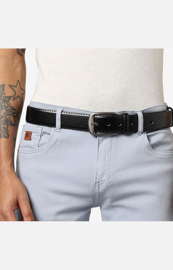 French Accent Black Solid Single Clothing Accessory