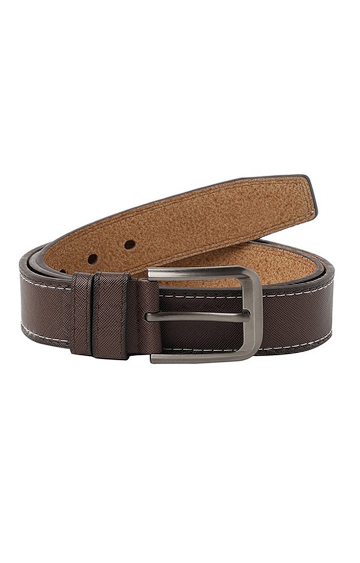 French Accent Brown Textured Single Clothing Accessory