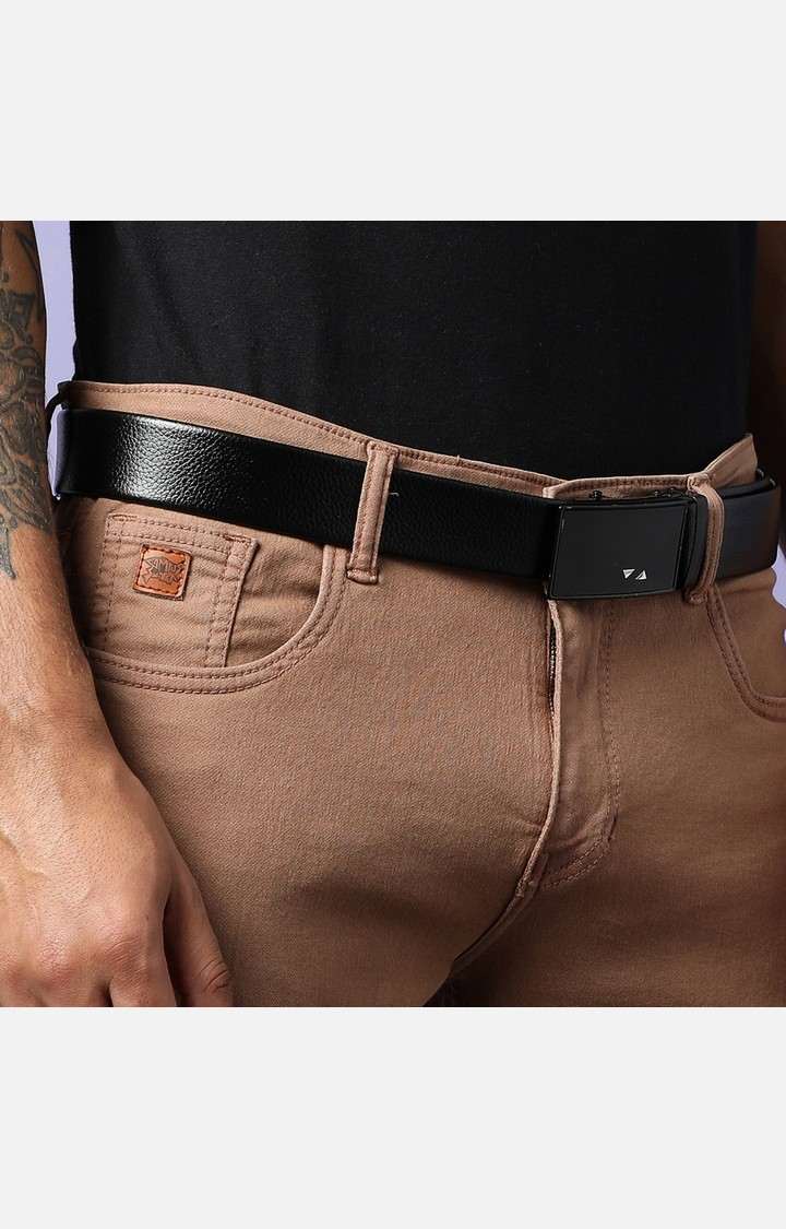 French Accent Black Solid Single Clothing Accessory
