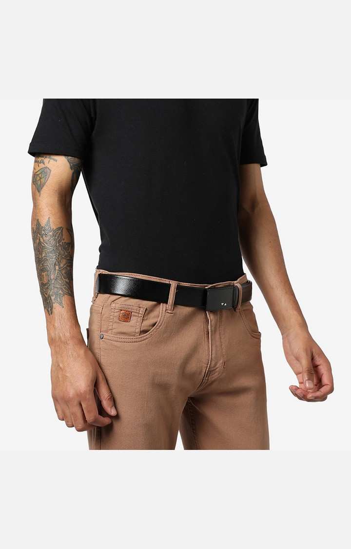 French Accent Black Solid Single Clothing Accessory