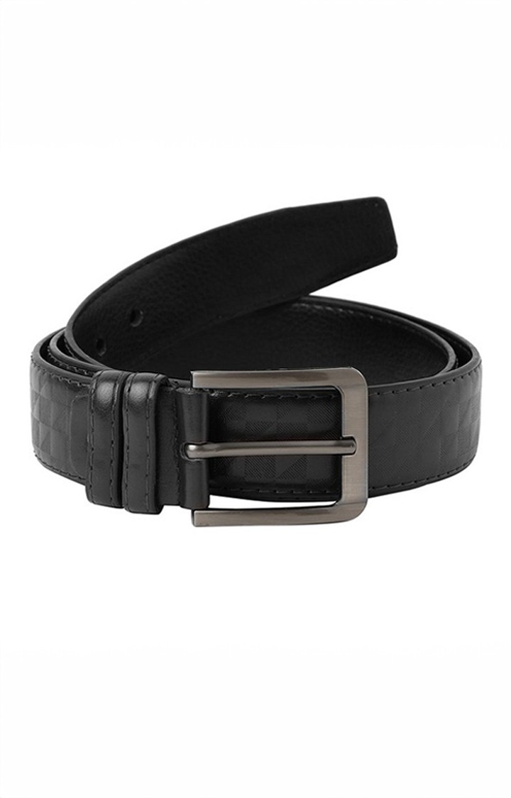 French Accent Black Textured Single Clothing Accessory