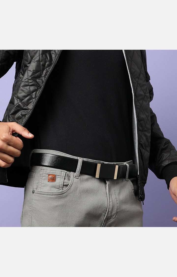 French Accent Black Solid Single Clothing Accessory