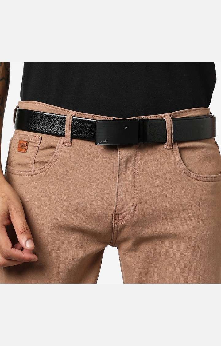French Accent Black Solid Single Clothing Accessory
