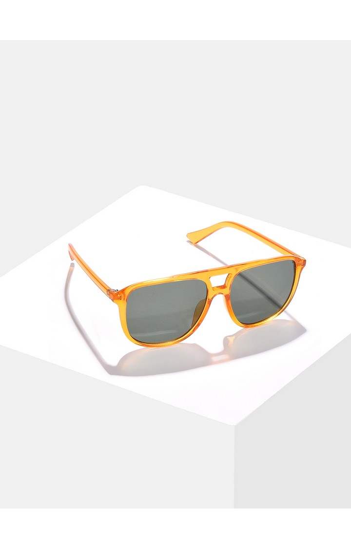 French Accent By Campus Sutra Men Rectangular Sunglasses With Uv Protected Lens Sum23Fa_Hssg1039