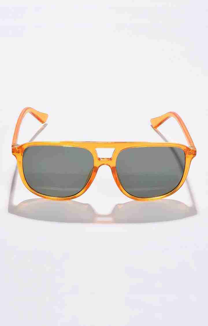French Accent By Campus Sutra Men Rectangular Sunglasses With Uv Protected Lens Sum23Fa_Hssg1039