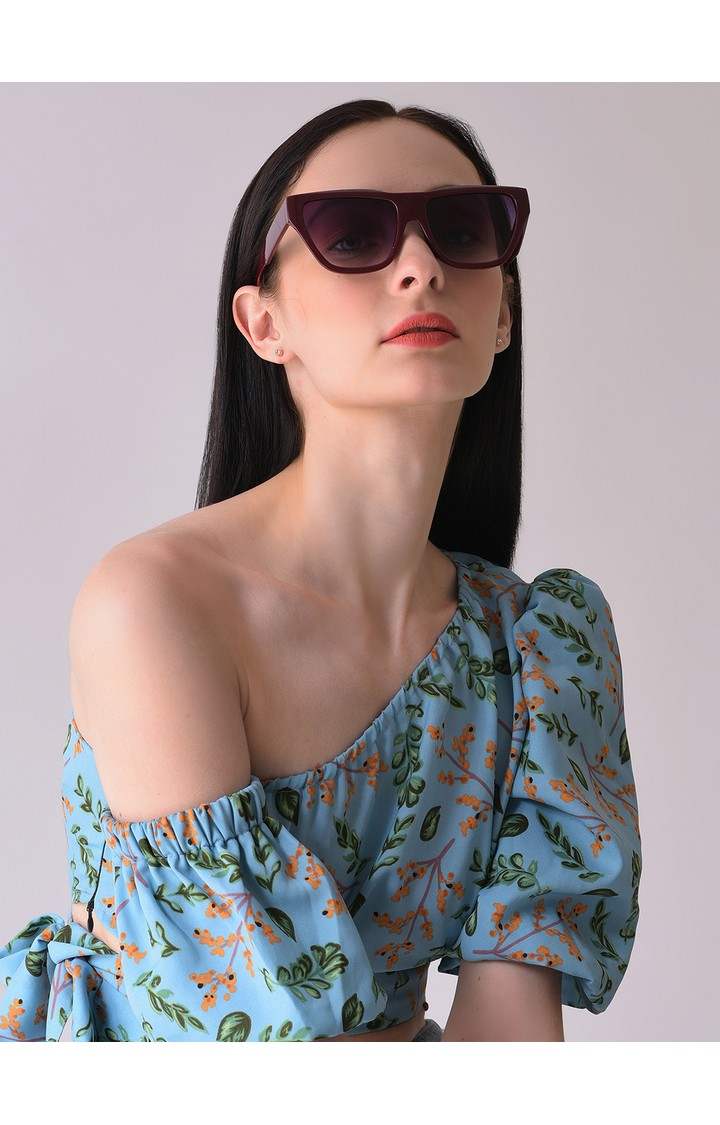 French Accent By Campus Sutra Men Butterfly Sunglasses With Uv Protected Lens Sum23Fa_Hssg1053