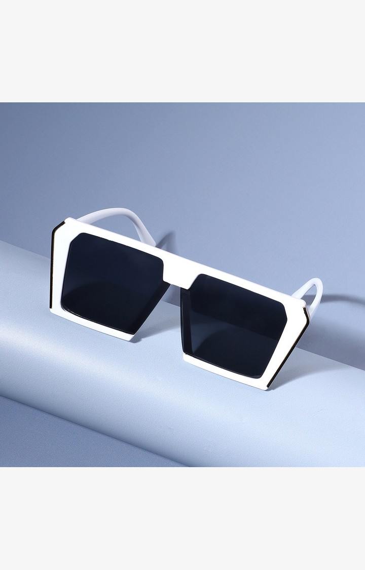French Accent By Campus Sutra Men Rectangular Sunglasses With Uv Protected Lens Sum23Fa_Hssg1111