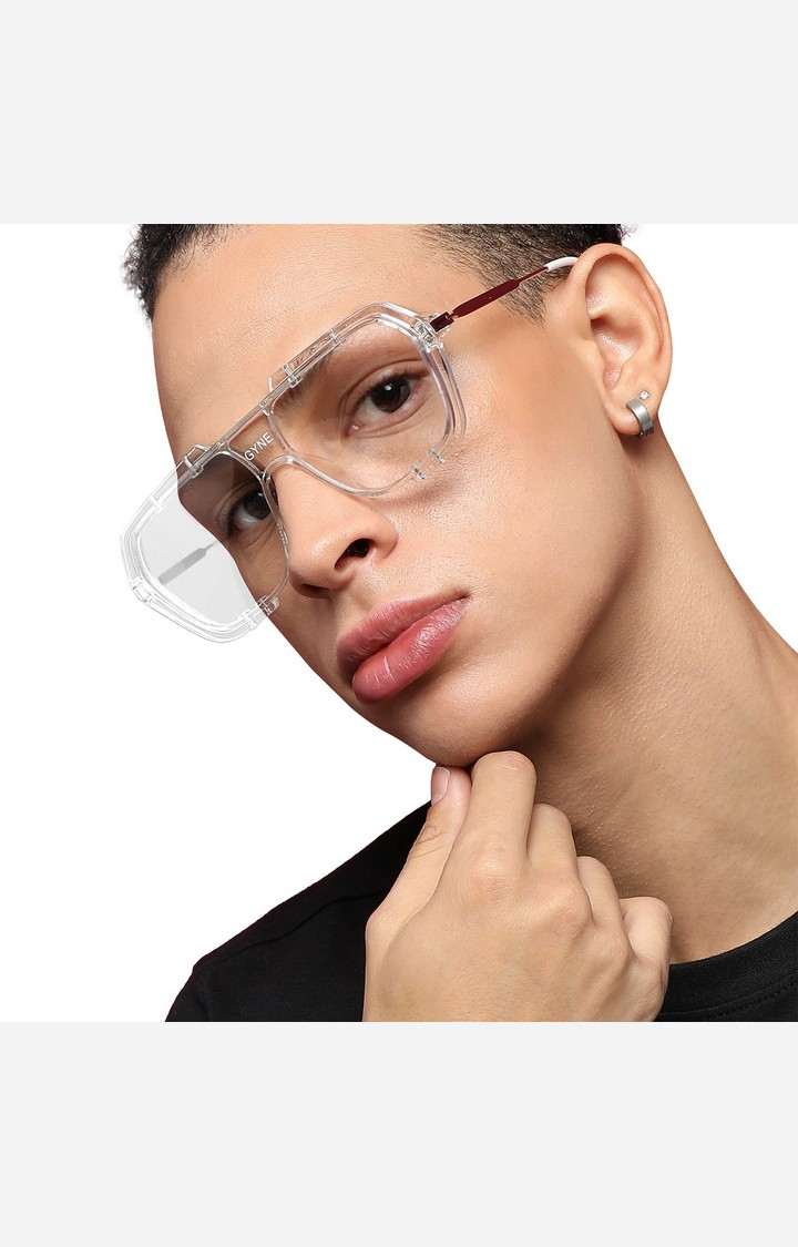 French Accent By Campus Sutra Men Oversized Sunglasses Sum23Fa_Hssg1236