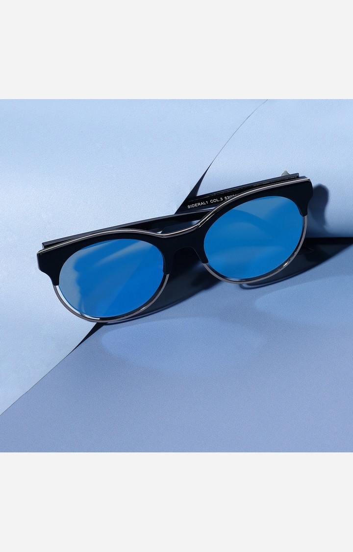 French Accent By Campus Sutra Men Round Sunglasses With Polarised Lens Sum23Fa_Hssg1397