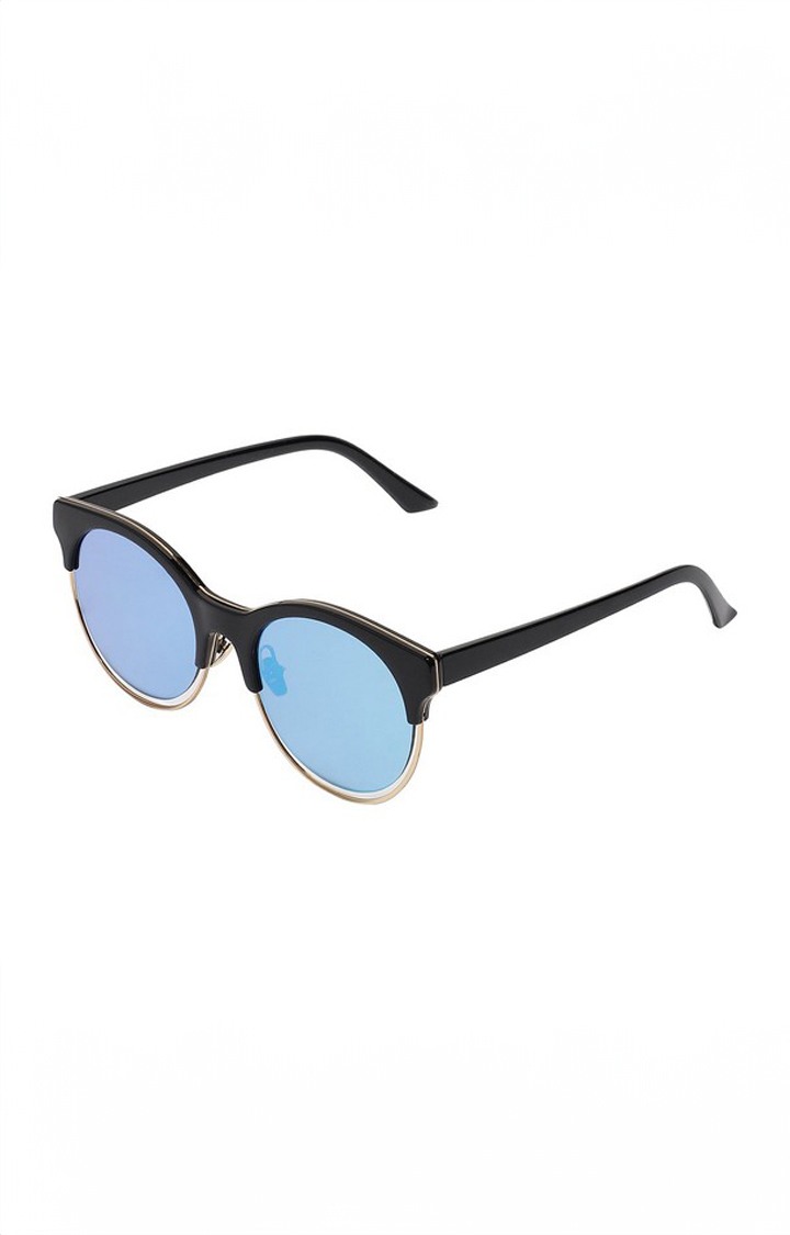 French Accent By Campus Sutra Men Round Sunglasses With Polarised Lens Sum23Fa_Hssg1397
