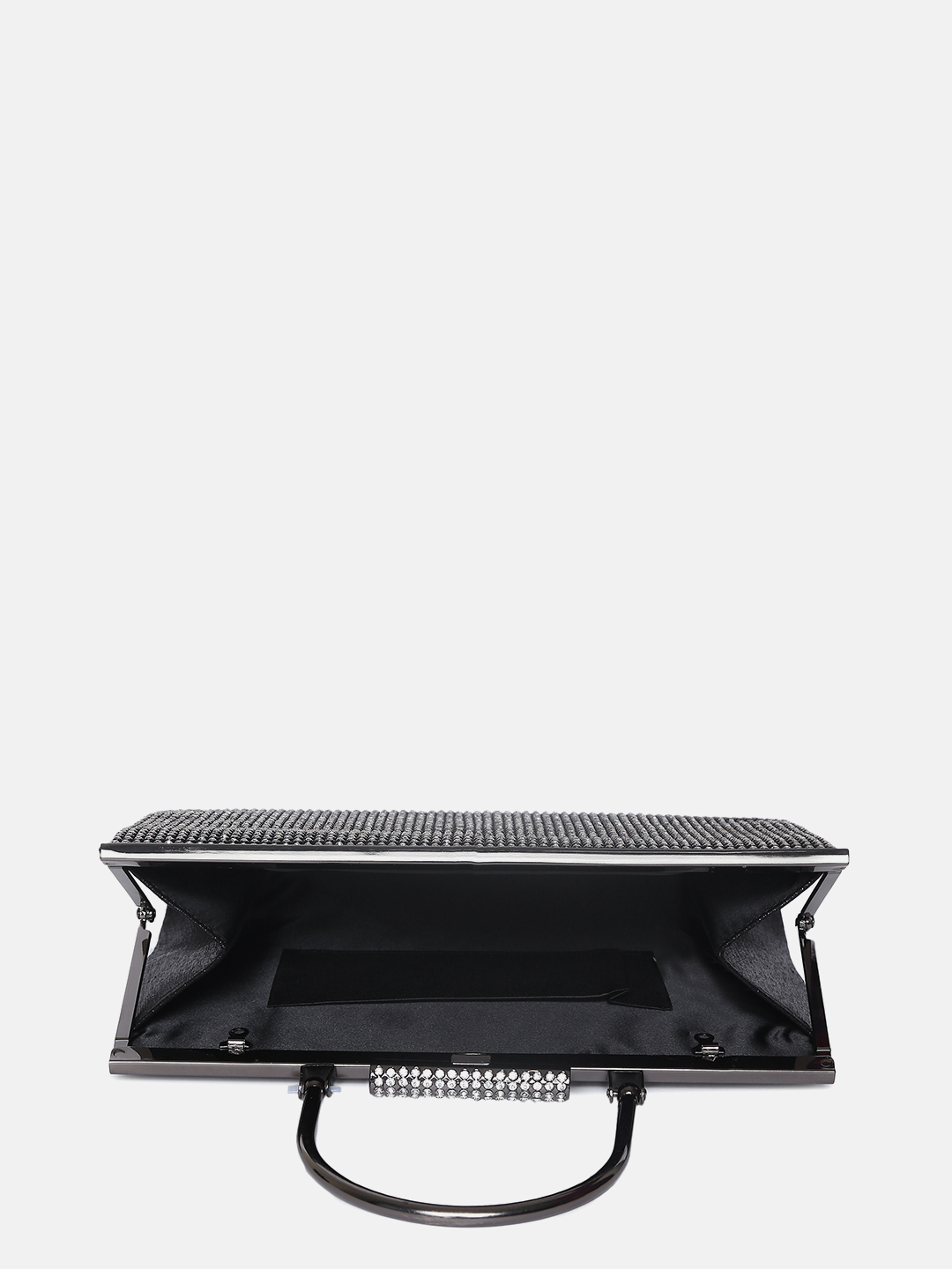 Haute Sauce By Campus Sutra Black Pu Clutch Bags