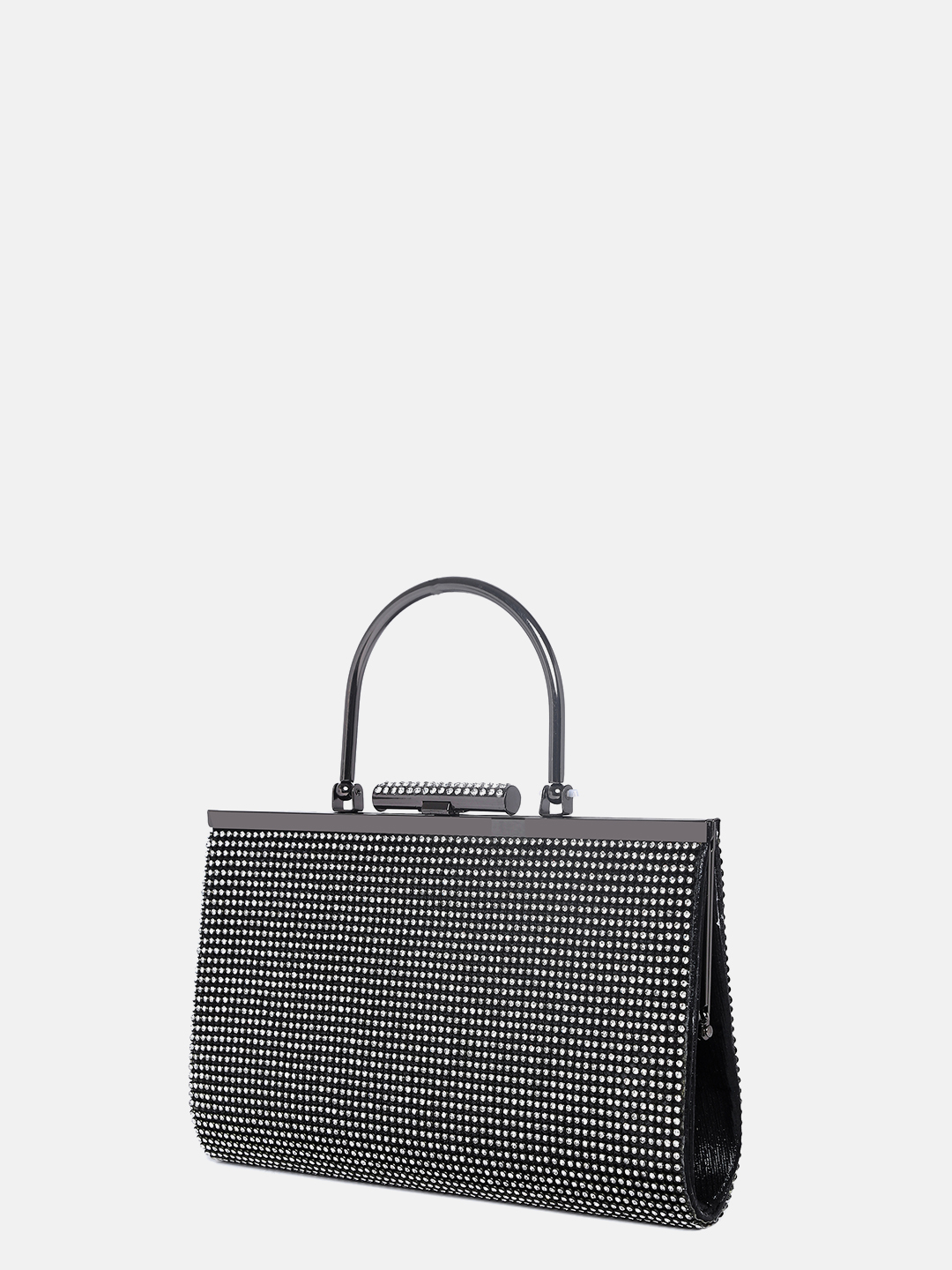 Haute Sauce By Campus Sutra Black Pu Clutch Bags