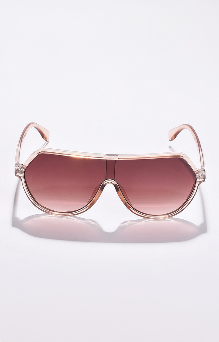 Haute Sauce By Campus Sutra Women Oversized Sunglasses With Polarised Lens Sum23_Hssg1008