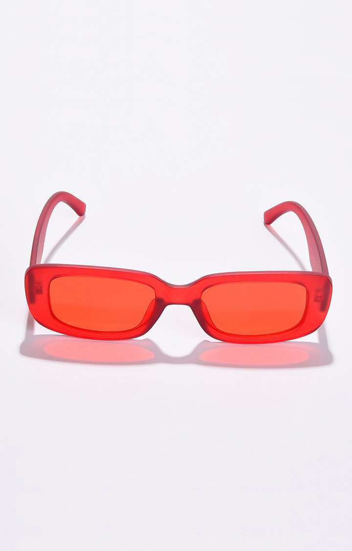 Haute Sauce By Campus Sutra Rectangle Sunglasses With Uv Protected Lens Sum23_Hssg1010