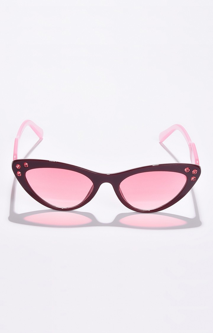 Haute Sauce By Campus Sutra Women Cateye Sunglasses With Polarised Lens Sum23_Hssg1041