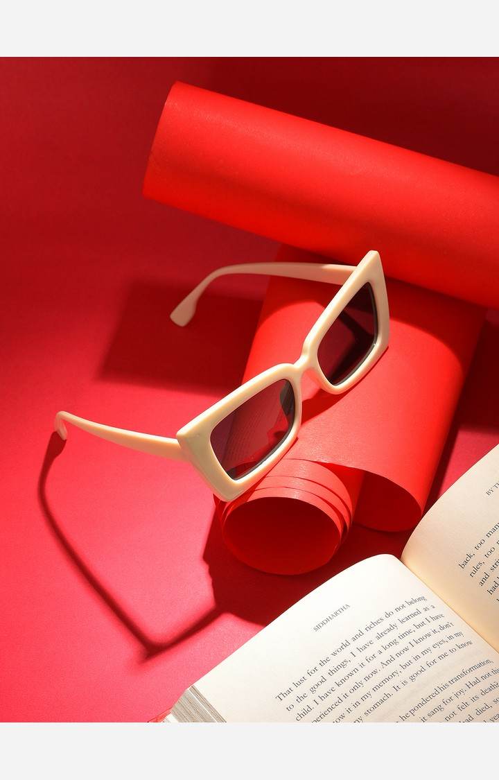 Haute Sauce By Campus Sutra Women Butterfly Sunglasses With Uv Protected Lens