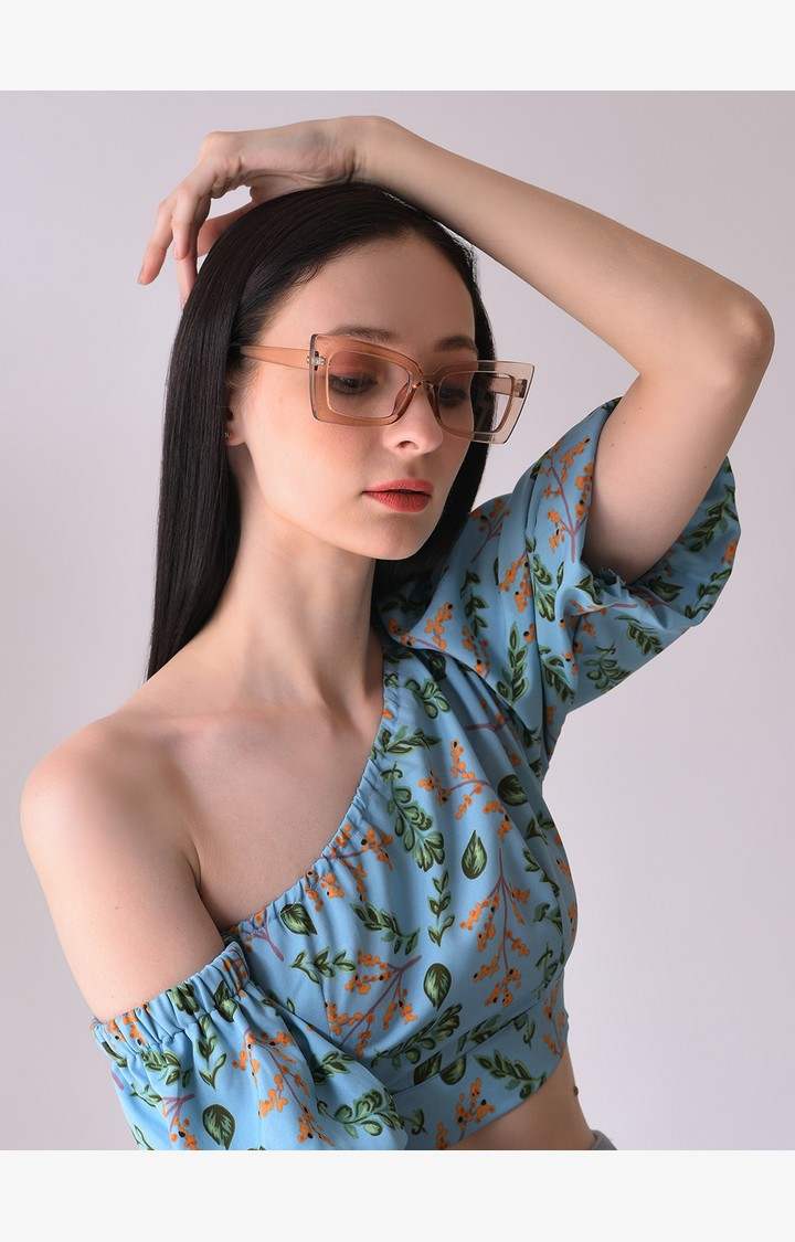 Haute Sauce By Campus Sutra Women Butterfly Rectangular Sunglass Sum23_Hssg1067
