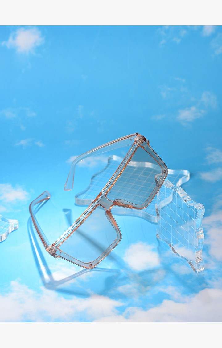 Haute Sauce By Campus Sutra Women Rectangle Sunglasses With Polarised Lens Sum23_Hssg1090