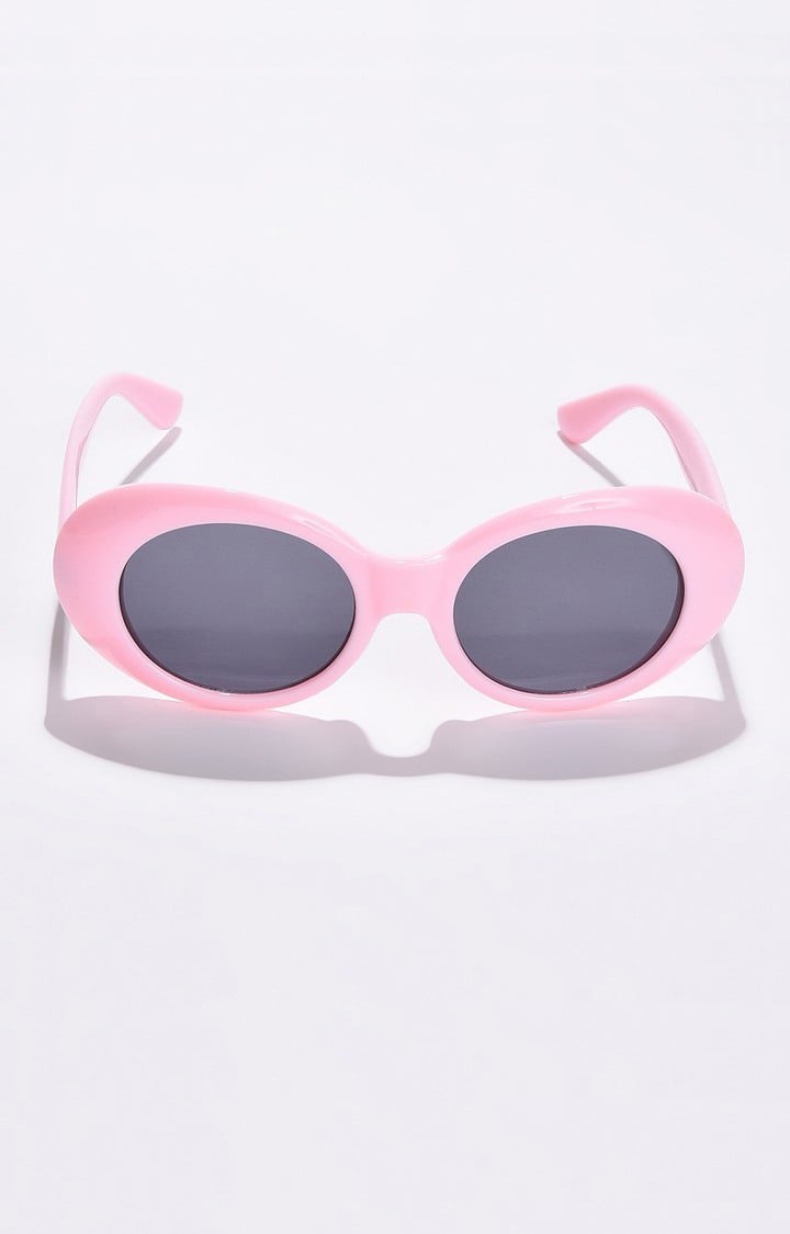 Haute Sauce By Campus Sutra Women Oval Sunglasses With Polarised Lens- Sum23_Hssg1095