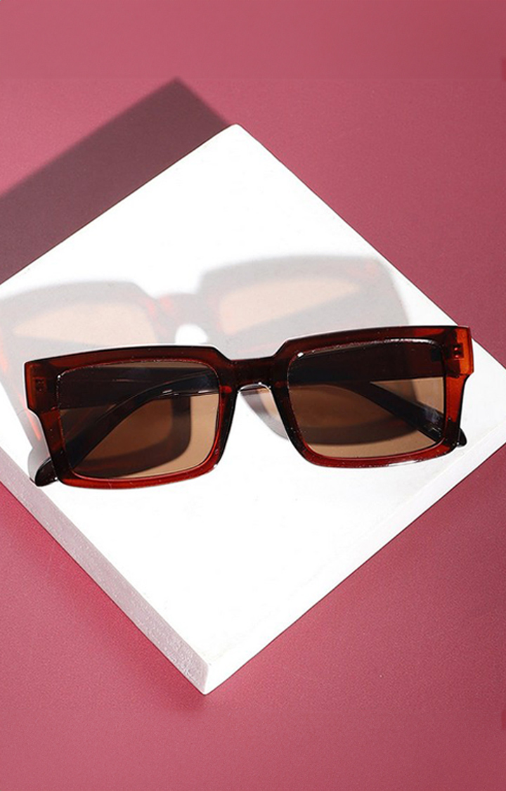Haute Sauce By Campus Sutra Women Uv Protected Lens Rectangle Sunglasses Sum23_Hssg1120