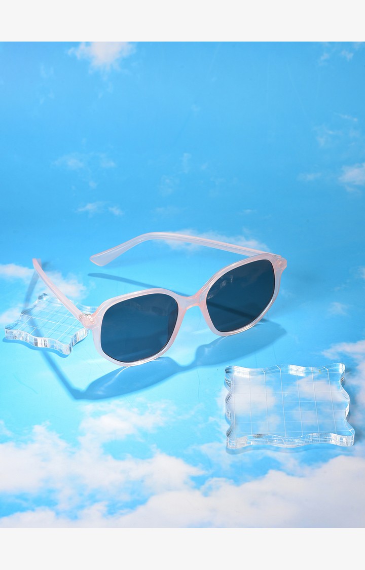 Haute Sauce By Campus Sutra Women Oval Sunglasses With Uv Protected Lens Sum23_Hssg1124