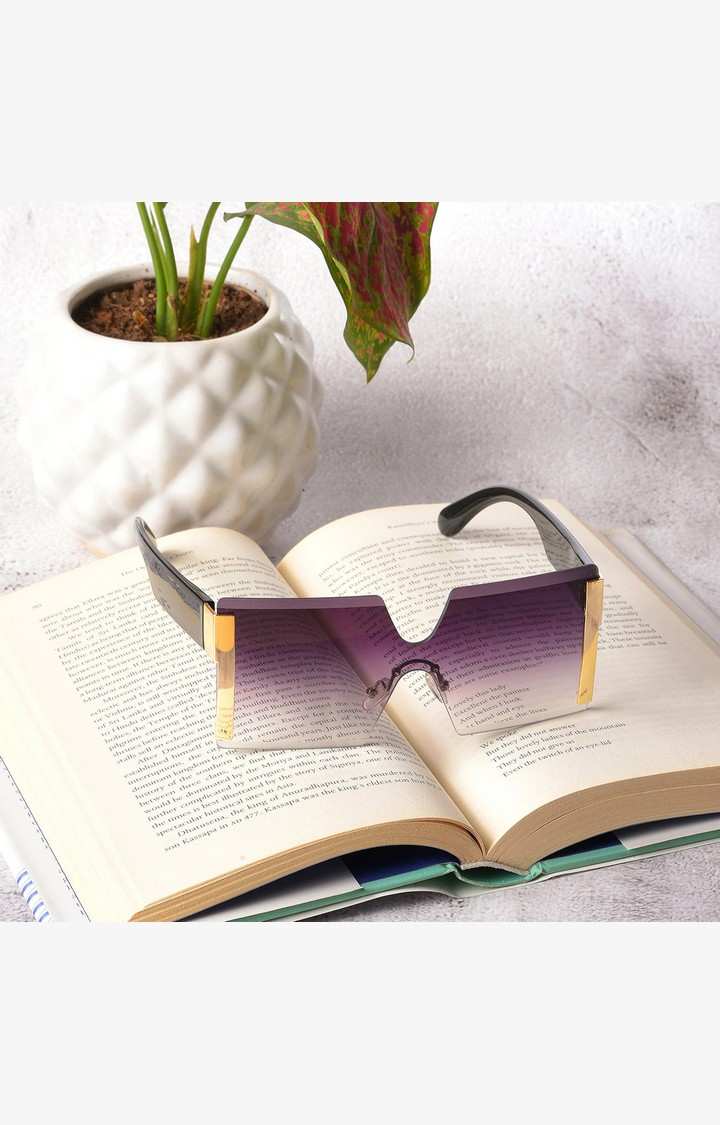 Haute Sauce By Campus Sutra Women Oversized Sunglasses With Polarised Lens Sum23_Hssg1129