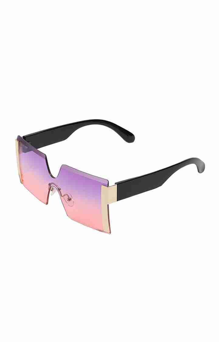 Haute Sauce By Campus Sutra Women Oversized Sunglasses With Polarised Lens Sum23_Hssg1129