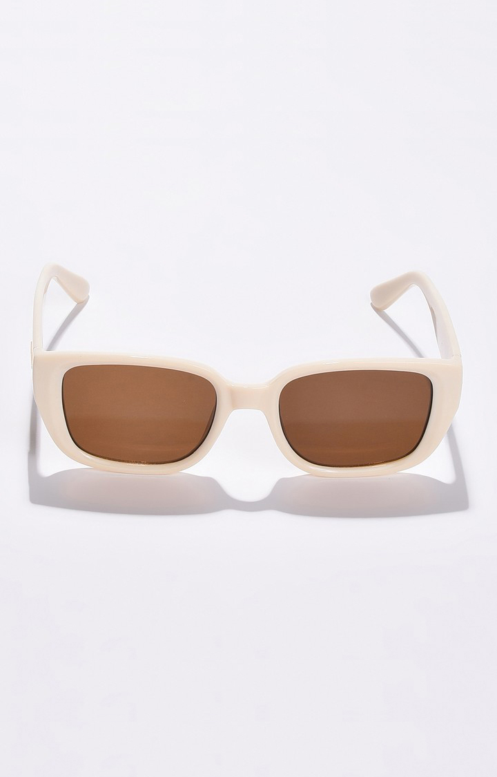 Haute Sauce By Campus Sutra Women Lens & Rectangle Sunglasses With Uv Protected Lens